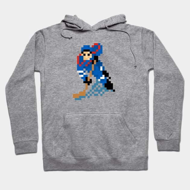 16-Bit Ice Hockey - Quebec Hoodie by The Pixel League